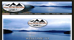 Desktop Screenshot of beaversbendlakecabinrentals.com